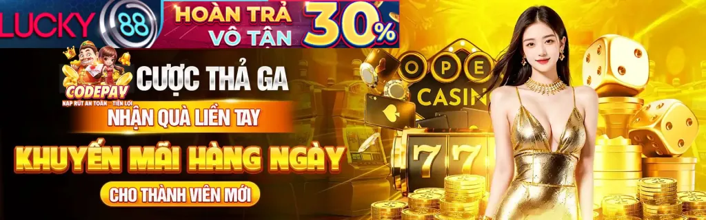 Banner khuyến mãi Nổ Hũ SV388LINK LOGIN